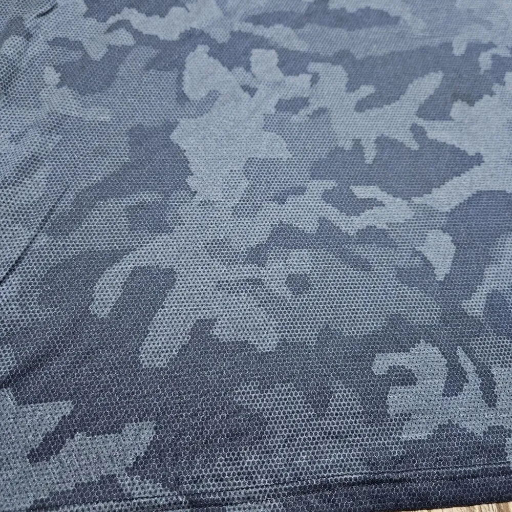 Polo Ralph Lauren Performance T-Shirt Mens 3XB Camo Big Tall Navy Active Casual